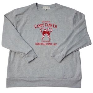 NWOT State of Mind Women's Pullover Cozy Warm Holiday Sweatshirt